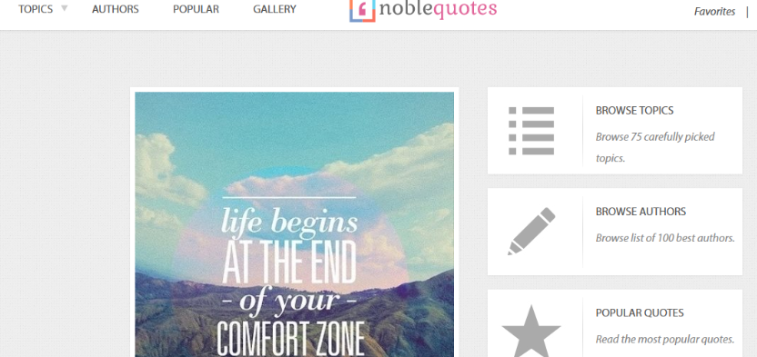 Drupal-Responsive design Noble quotes website