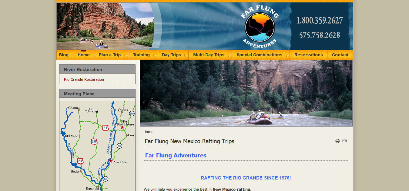 Far Flung New Mexico Rafting Trips