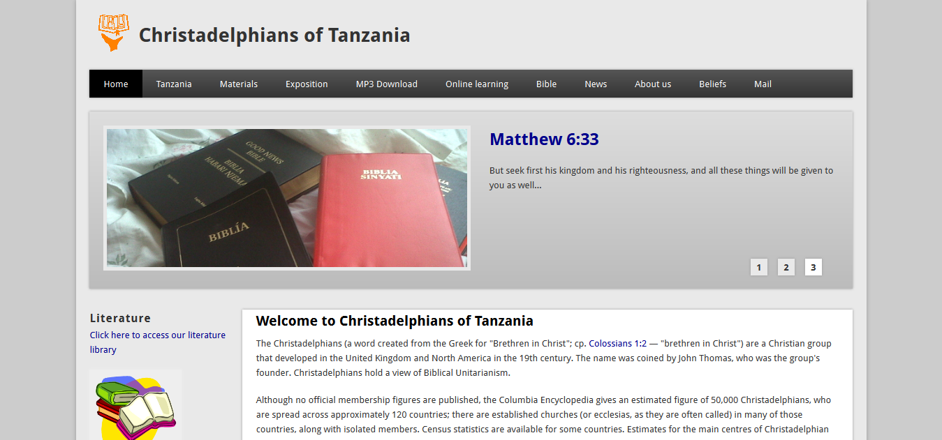Christadelphians of Tanzania